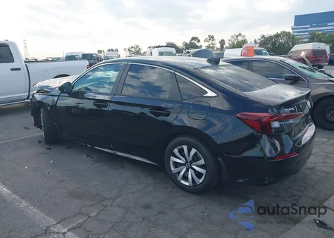 2025 Honda Civic Lx from USA, damaged, VIN 2HGFE2F26SH545619